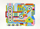 Art and Work 23, 2023, 22-1/2 x 30”, watercolor on paper