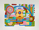 Art and Work 24, 2024, 22-1/2 x 30”, watercolor on paper