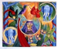 Equator, 1983, watercolor on paper, 18