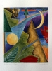 The Raw and the Cooked, 1983, watercolor on paper, 12
