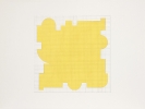 Resting State – Yellow, 2015, gouache and graphite on paper, 22.5 x 30