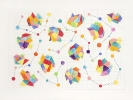 Stellation, 2015, watercolor, ink and graphite on paper, 22.5 x 30