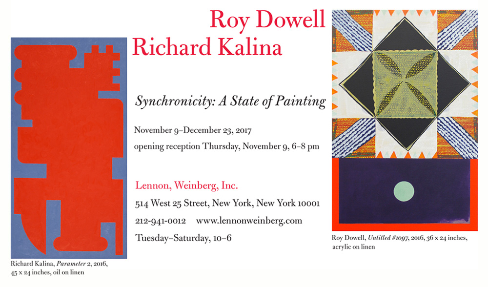 Richard Kalina, Roy Dowell - Synchronicity: A State of Painting
