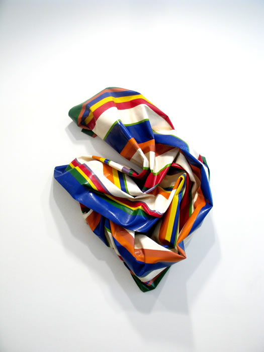 Midnight Rider, 1972, acrylic on canvas, polyestered, 40 x 30 x 10
