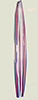 Balboa, 1968, 84 x 12 x3" acrylic on canvas, polyestered