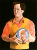 Holding an Image of My Father,1974, oil on canvas, 78