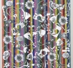 The Roman à Clef, 1997, collage, acrylic, flashe on linen, 36