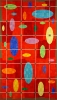 Azimuth, 2011, collage, acrylic, flashe on linen, 70
