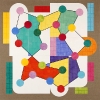 Cyrex 1, 2015, collage, acrylic, flashe on linen, 40 x 40