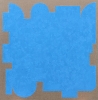 Resting State Blue, 2016, 32 x 32
